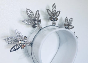 Stella Metal Leaf Crown